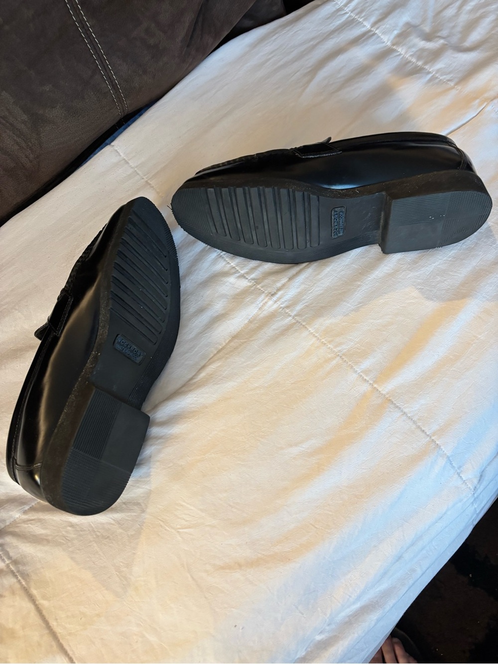 Rockport Classic Black Leather Men’s Penny Loafers - Picture 7 of 9